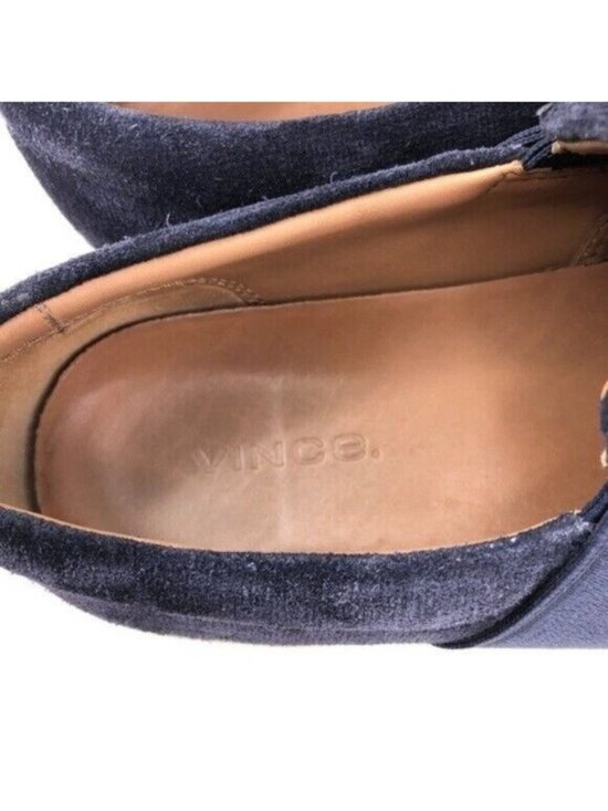 Vince Blue Suede Leather Slip on Sneakers 8.5M main image 11